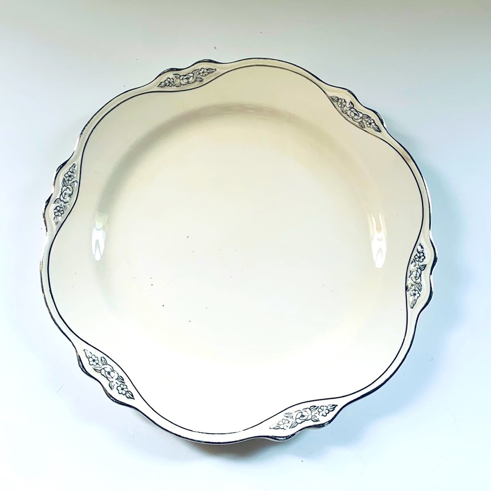 Homer Laughlin Virginia Rose Plate